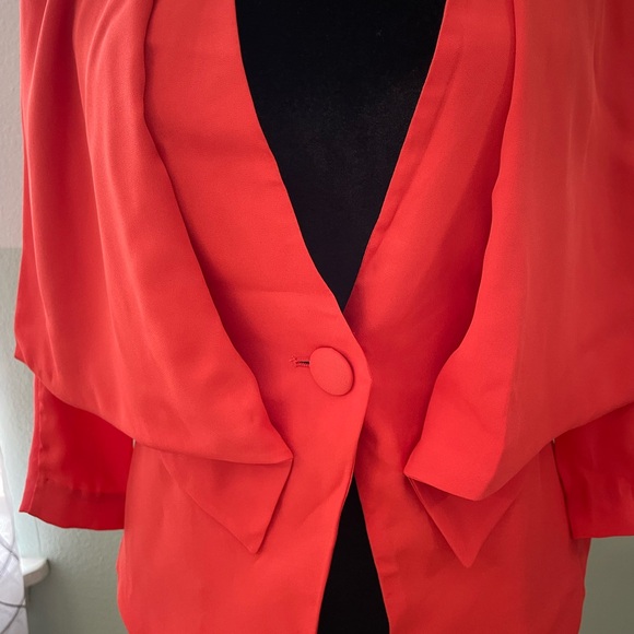 Vero fashion orange jacket size S - Picture 5 of 9